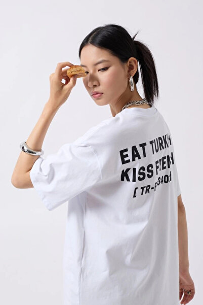 GENCULUS Turkish Irt Printed Oversize T-Shirt