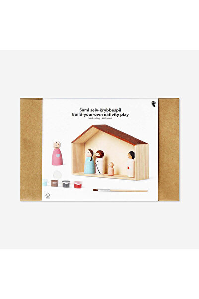 Flying Tiger Copenhagen Kendin Yap Ahşap Yılbaşı Dekorasyonu