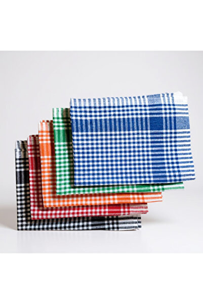 EMPA A V M 50X70 cm Hundred Percent Cotton Red Checkered German Napkin Tea Towel Feeding Cloth for Children