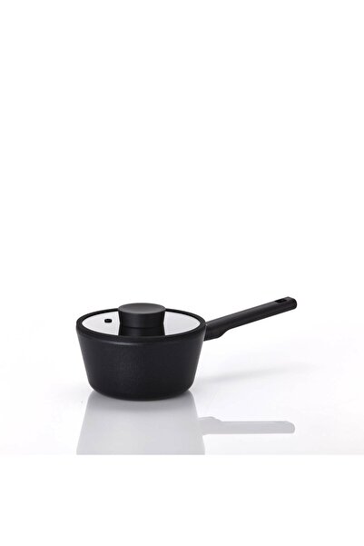 NEOFLAM Cast Aluminium Saucepan, 18 cm, Black