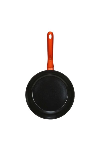 Chefline Induction Base Ceramic Fry Pan, 30 cm, Red, DZJ30