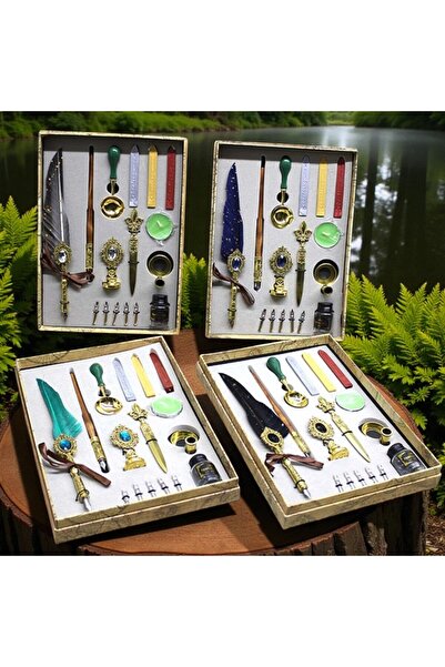 Kuzey Tacı مجموعة الخط الفاخرة وقلم ديفيت وختم كبير الحجم إنتاج خاص VIP