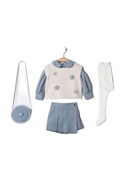 KATIA Baby Girl Floral Stylish Set 9-24 Months |   Soft Fabric – Spring Dress Combination