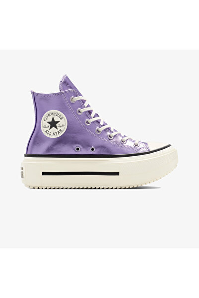Converse Chuck Taylor All Star Lift Double Stack Unisex Mor Sneaker