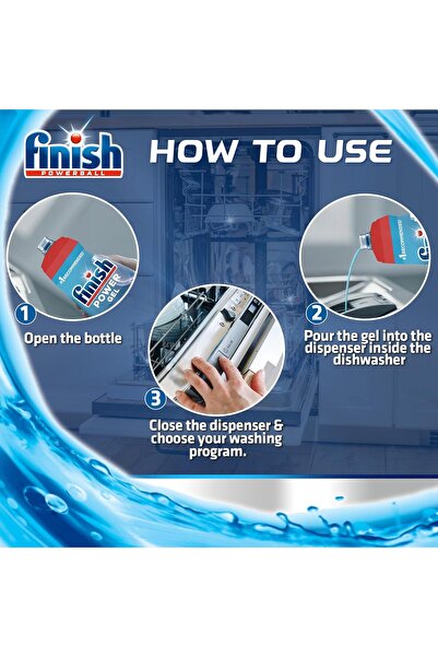 Finish All in One Max Dishwasher Gel 1L