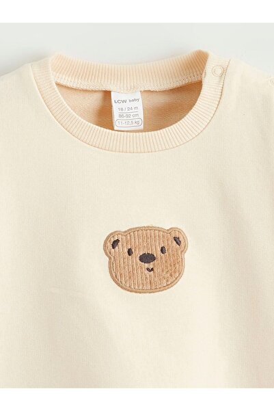 LC Waikiki Lcw Baby Crew Neck Baby Boy Sweatshirt and Pants