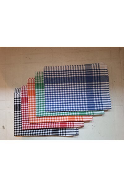 EMPA A V M 50X70 cm Hundred Percent Cotton Red Checkered German Napkin Tea Towel Feeding Cloth for Children