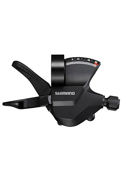 Shimano Μοχλός αλλαγής ταχυτήτων SL-M315-8R, μαύρος, 8 ταχυτήτων.