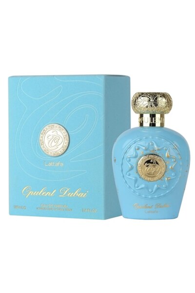 lattafa Opulent Dubai Unisex Perfume Eau de Parfum 100 ml, sophisticated oriental-woody aroma
