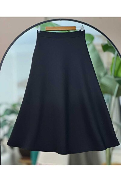 MODA VEDAT Women's Puff Scuba Skirt -0220