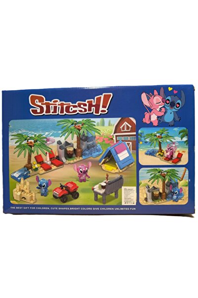 naniland.ro Set de Construcție – Plajă Tropicală cu Căsuță, Palmieri și Creat...