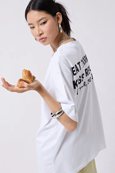 GENCULUS Turkish Irt Printed Oversize T-Shirt