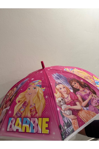 aydogdushopping Çocuk renkli şemsiye barbie garson boy şemsiye