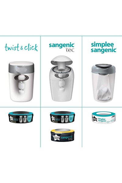 tommee tippee كاسيت سانجينيك العالمي 3 قطع