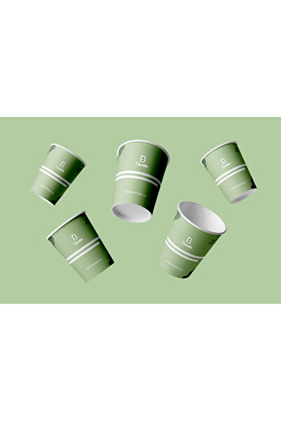 BASATA ROASTERY Paper Coffee Cups 8oz Double-wall