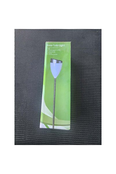 Flippy Solar Garden Lamp, Set of 2, LED Tulip Light, 6-8h, 62 cm, Water-Resistant, White