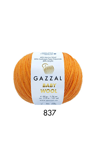 GAZZAL İPLİK Gazzal Baby Wool Lână pentru bebeluși Pachet 10 bucăți (10x50gr)...