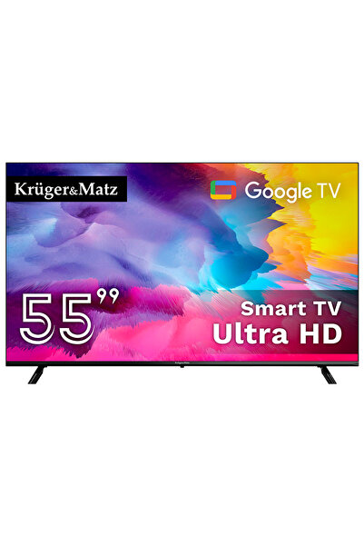 Kruger&Matz Tv Smart 55 Inch 141cm Ultrahd 4k