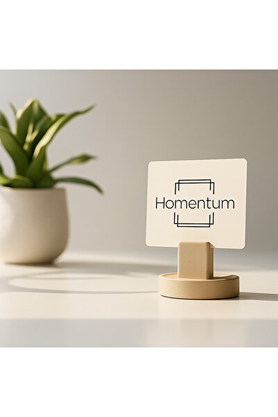 Homentum Riego | Set 3 Suporturi Minimaliste pentru Cărți de Vizită & Fotogra...