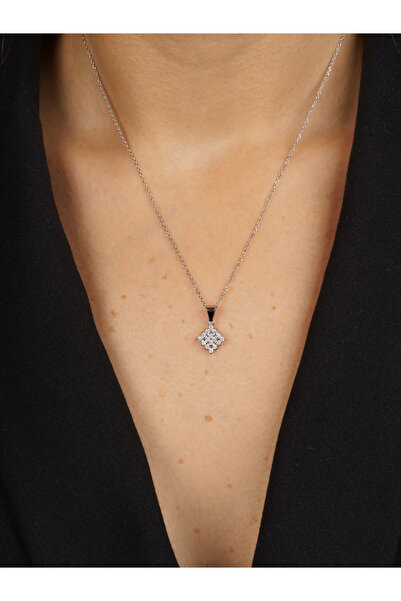 FELICELY Set Argint 925 Rodiat Mia Colier + Cercei