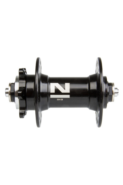 NOVATEC Butuc față 32h negru - 2 rulmenți