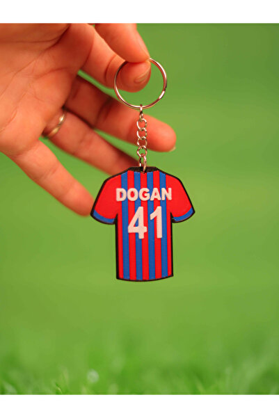 TriVox3D KİŞİYE ÖZEL İSİM VE NUMARA YAZILABİLEN FUTBOL TAKIMI FORMASI ANAHTARLIK