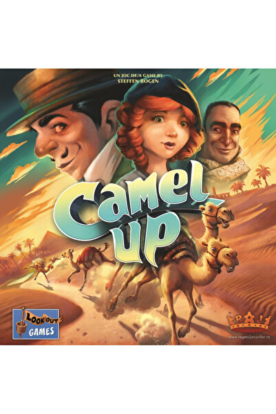 LOOKOUT GAMES Camel Up (2η Έκδοση) Camel Party Game RO