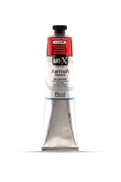 Rich ART-X ARTIVA YAĞLI BOYA 200 ML SCARLET RED 200 ML 334