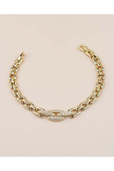 Portakal Esintisi سوار أرفيلا من الزركون المرصع بالحجر من شوبينغ