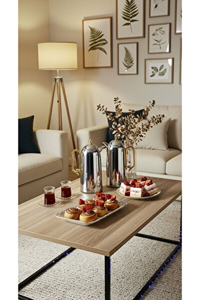 Generic 1 liter tea and coffee thermos set