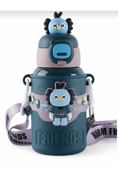 denizhomecollection 450 ml 316 Stainless Steel Children's and Student Thermos with Animal Cartoon