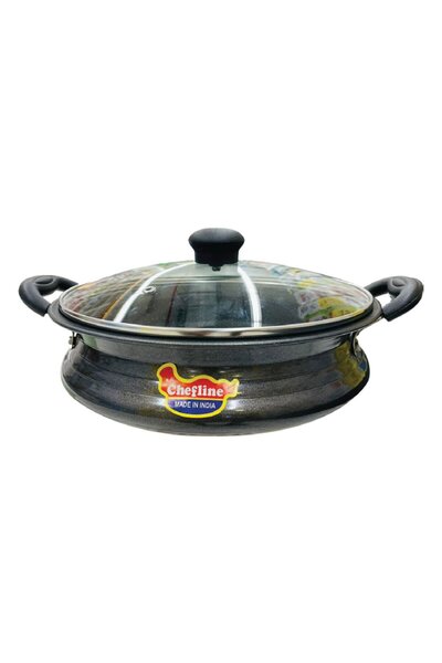 Chefline Non-Stick Uruli with Lid, 26 cm