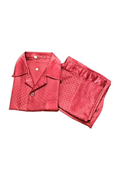 thegroom1 Luxury Turkish Two-Piece Silk Pajama Set