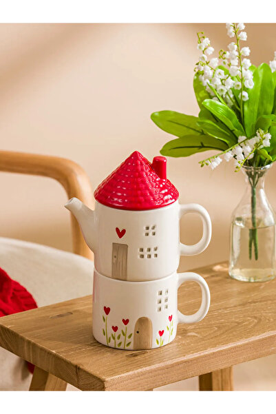 LC Waikiki Lcw Home Mixed House Style Ceramic Tea Pot Mug