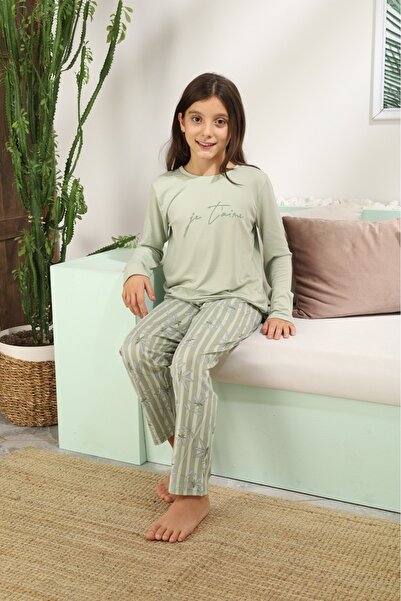 LİLA İÇ GİYİM SET DE PIJAMĂ MİLAN CU MÂINI LUNGĂ