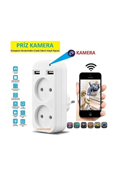 Uygun Priz Ev Güvenlik Kamerası (Dünyanın Her yerinden Canlı izlenir + Kayıt Yapar)