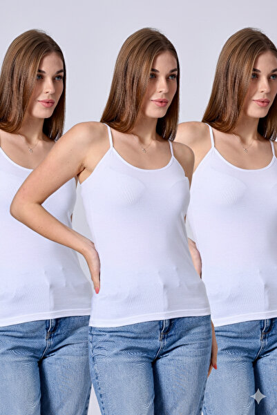 EcoFit Women's Straped Lycra T-Shirt 3-Piece Economic Pack