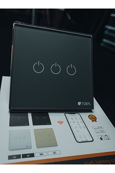 Soft Light Smart four-way graphite key, WiFi remote control