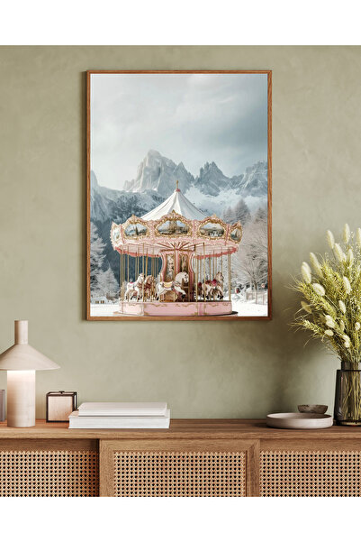 woodhomeworks One Piece Living Room Office Decor Pictură Vrynt