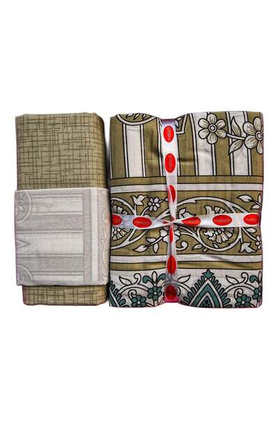 MİLANA Poplin Bedding Vanilla Floral | Soft Printed Cotton