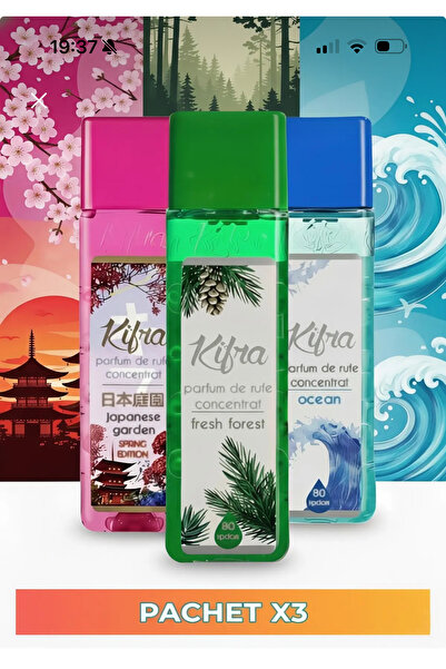 kifra Kifra laundry perfume, 80 washes, 200ml