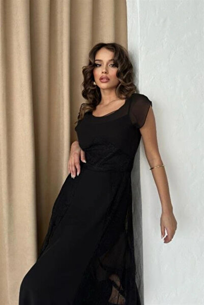 GENCULUS Archernar Chiffon Tulle Dress 27048