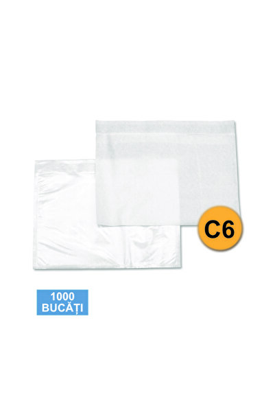 OEM Set de 1000 de plicuri autoadezive pentru documente C6, 175 x 115 mm