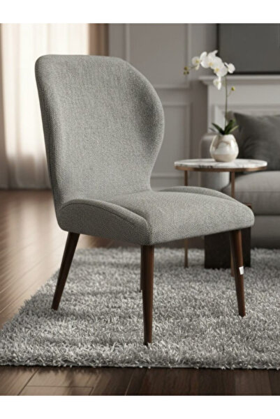 BEC49 Boucle fabric dining chair, modern and comfortable design