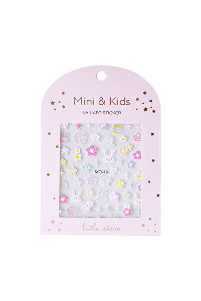 Mini and Kids Mini & Kids Çocuk Tırnak Sticker - Daisy
