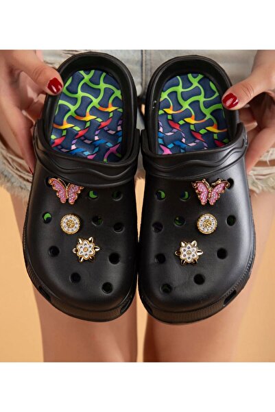 PLN SHOES High Sized Hospital Cook Nurse Doctor Slippers Cross With Massage Base