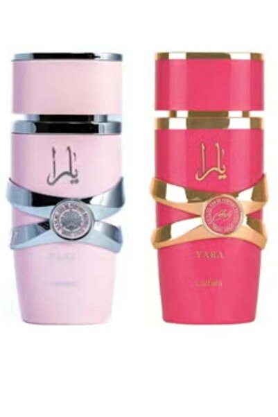 latafah perfume بخاخ يارا الطبيعي 100 مل + بخاخ يارا كاندي الطبيعي 100 مل