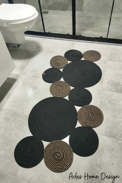 ADES HOME DESİGN Jüt, Halı, Kilim, Salon, Mutfak, Oturma Odası, Banyo Paspası...