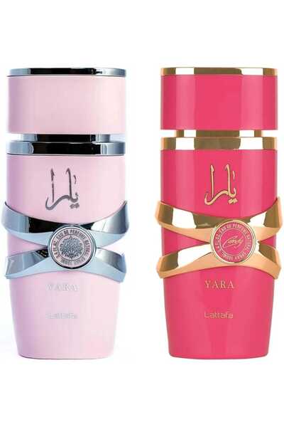 LATAF بخاج او دي بارفيوم يارا 100مل مع بخاج او دي بارفيوم يارا كاندي 100مل(عب...