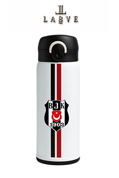 Beşiktaş Special Series Licensed Steel Thermos with Locking Lid 500ml New Season